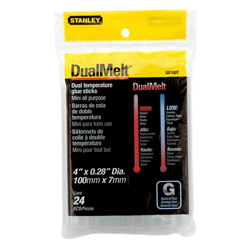 Stanley GS10DT DualMelt Mini Glue Sticks 4