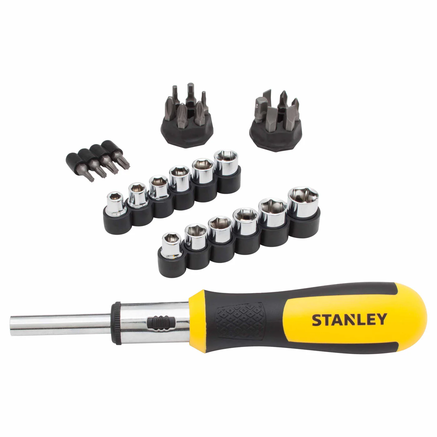 Stanley 54-925 29 Pc Ratcheting Screwdriver Set - Moutools