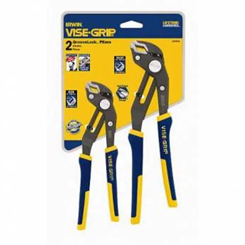 Irwin 2078709 2 Pc. Groovelock Pliers Set Contains: Gv8, Gv10 - Moutools