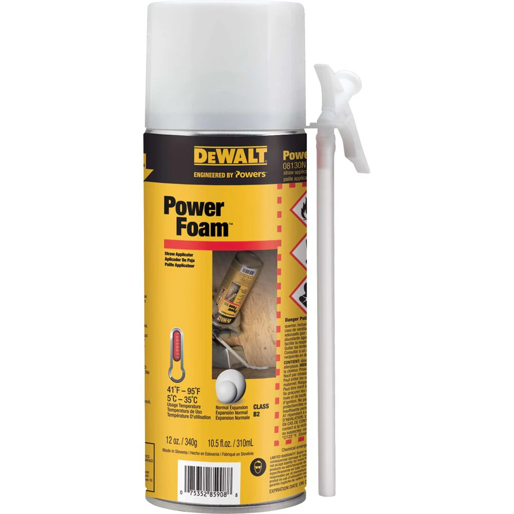Powers Fasteners 08130N-PWR POWERFOAM 12OZ. (310ML) - Moutools