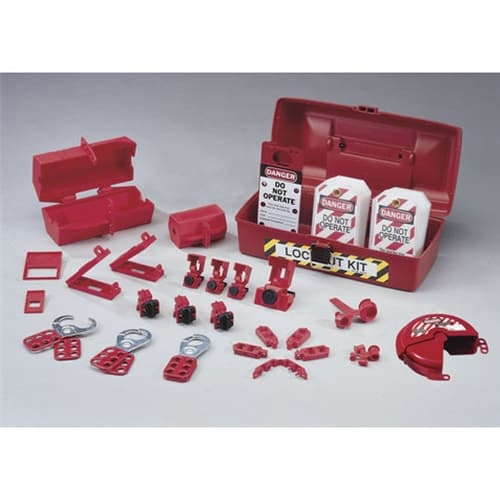 IDEAL 44-972 Plant Facility Lockout/Tagout Kit - Moutools