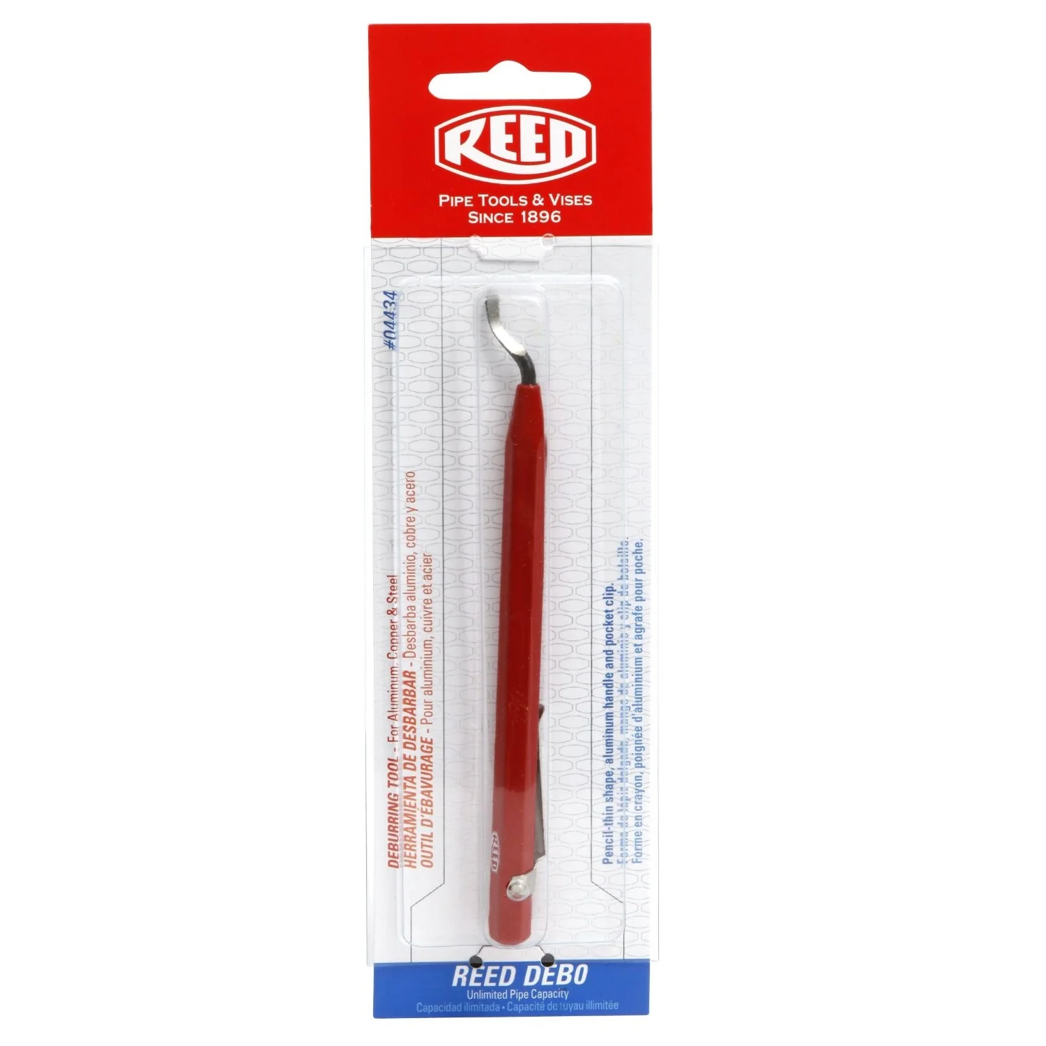 Reed DEBO Deburring Tool - Copper - Nominal Pipe Capacity: unlimited - Moutools