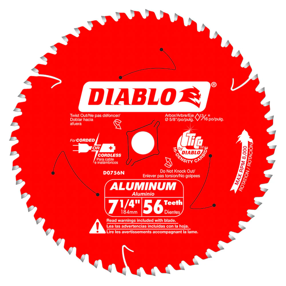 Diablo D0756NA 7-1/4