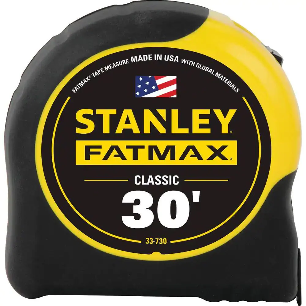 Stanley 33-730X 30' FATMAX Classic Tape Measure - Moutools