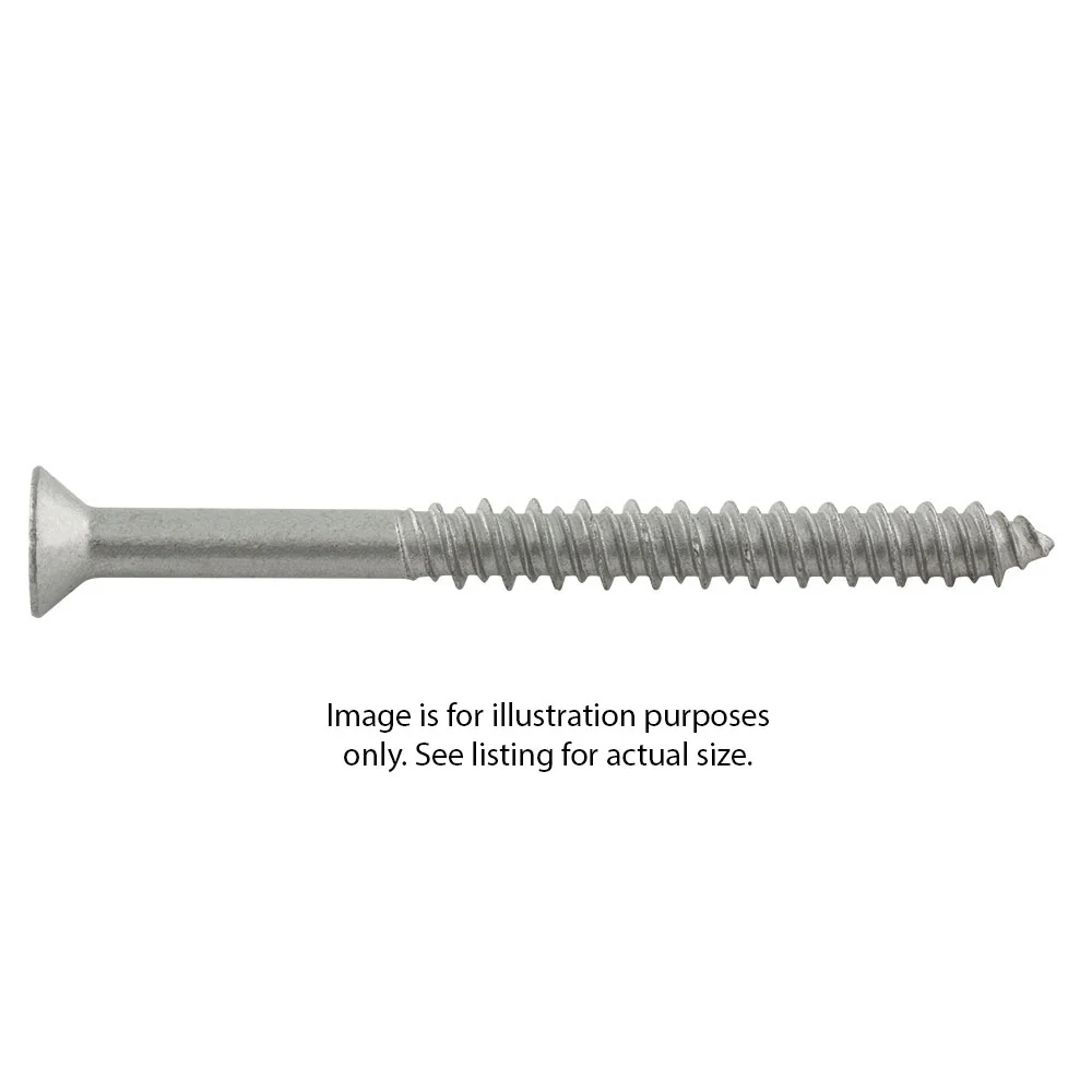 DeWalt DFM2ELG861 UltraCon+ 1/4 X 3-1/4-Silver Phillips Flat Trimfit, Gimlet, Box of 1000 - Moutools