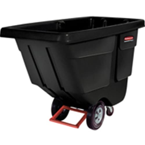 Rubbermaid FG130400BLA Tilt Truck, Utility Duty (Rotational Molded) (1304) - Moutools