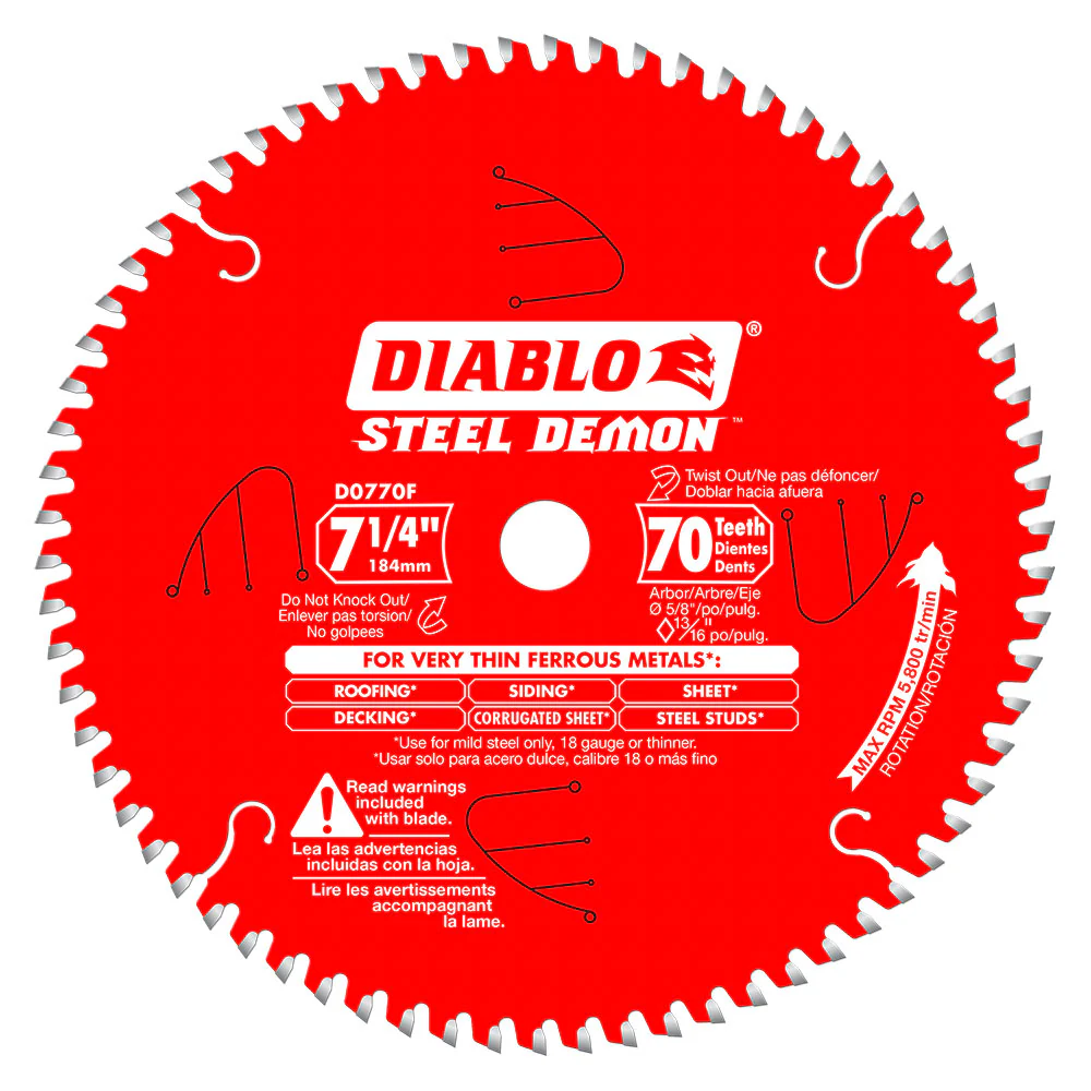 Diablo D0770FA 7-1/4