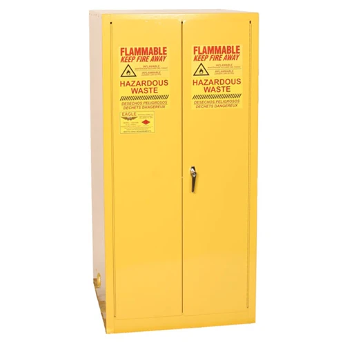 Eagle HAZ2610 Two Dr Self-Closing 1-Vertical Drum, 1 shelf - Moutools