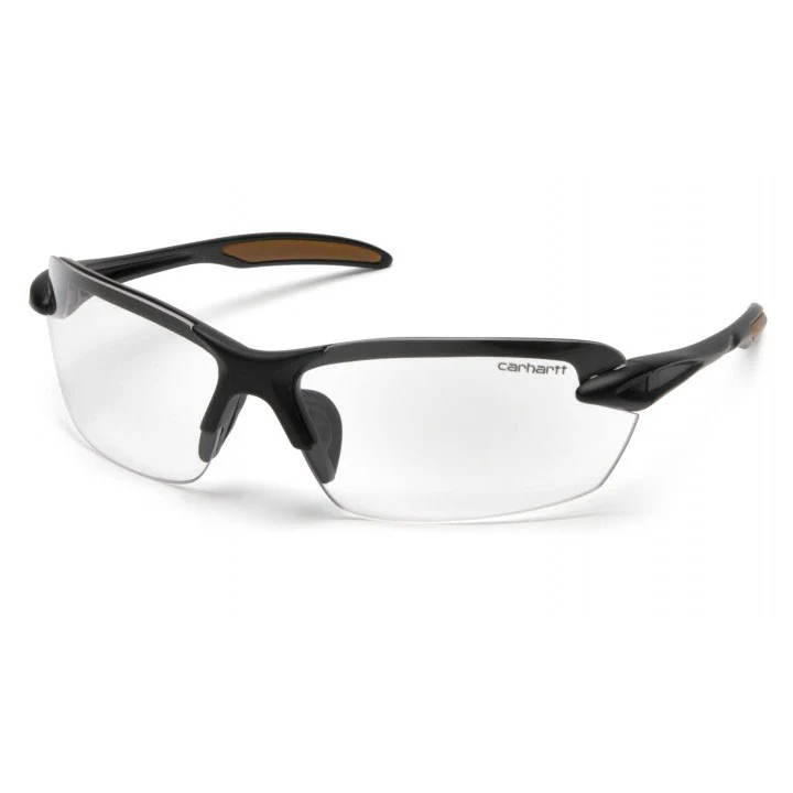 Pyramex CHB310DCC Spokane Black Frame/Clear Lens Safety Glasses - Moutools