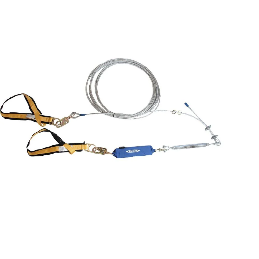 Werner L103060 60' Cable HLL Assembly - Cross Arm Strap - Moutools