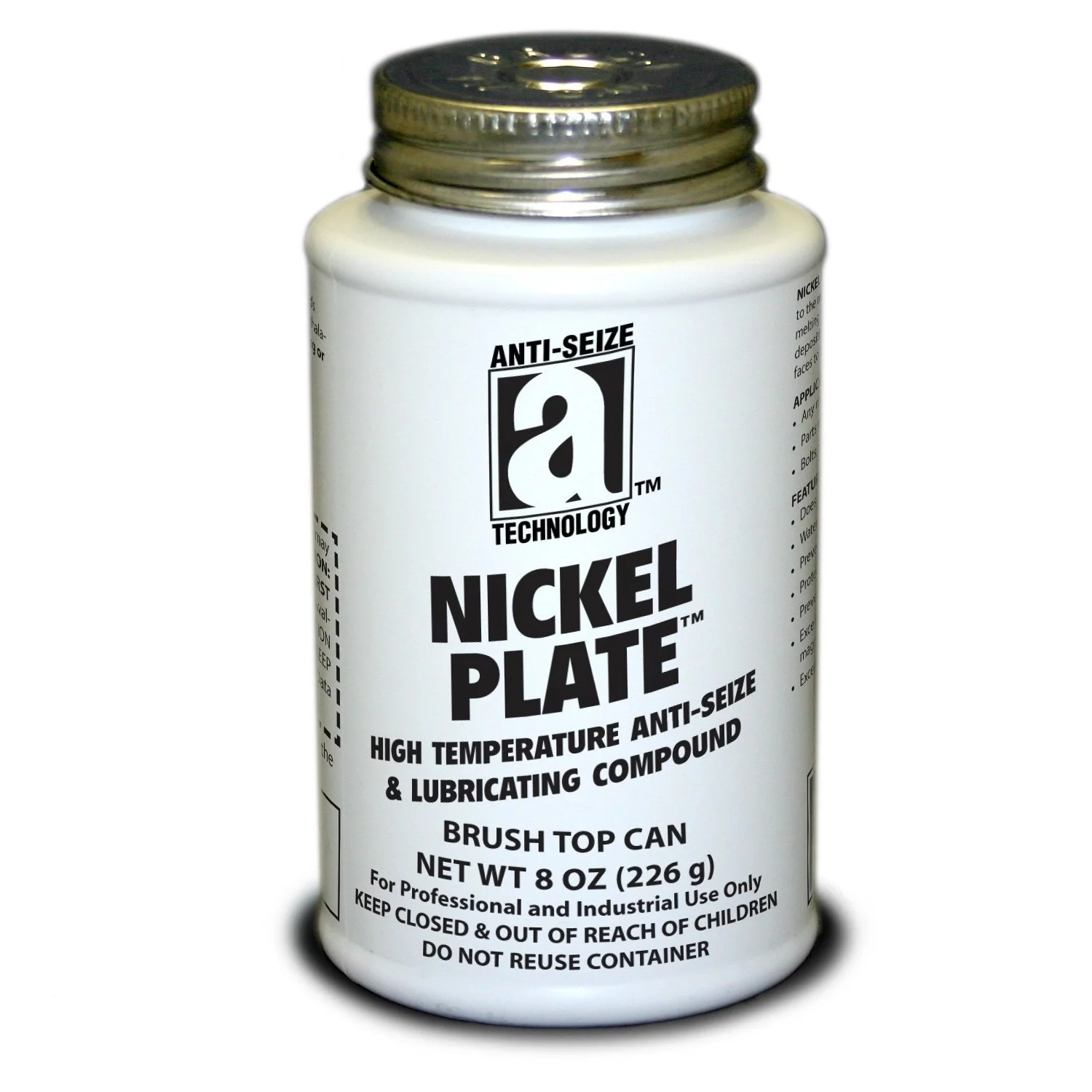 Anti Seize 35010 8 Oz Nickel Plate Hight Temp Anti-Seize Compound - Moutools