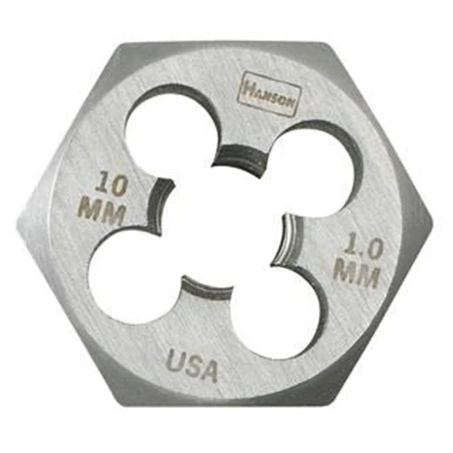 Hexagon Metric Dies (HCS) 8 mm - 1.25 - Moutools