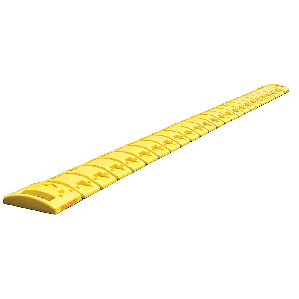Aervoe 1170 Portable Speed Bump, Reflective Strips, Yellow - Moutools
