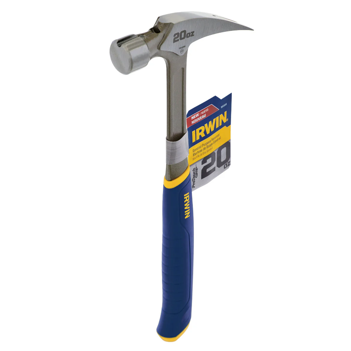 Irwin 1954888 20 oz Steel General Purpose Hammer - Moutools