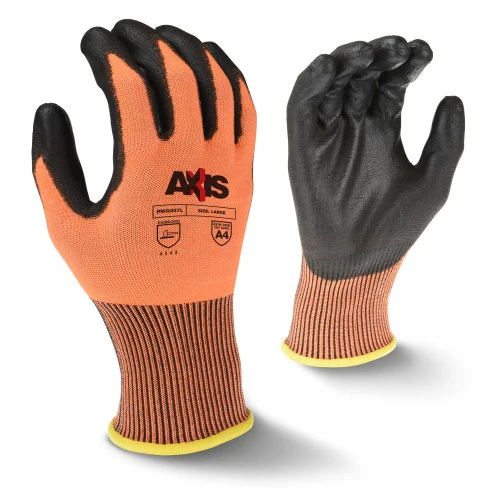 Radians RWG557XXL AXIS High Tenacity Nylon A4 Cut Protection Glove, XXL - Moutools