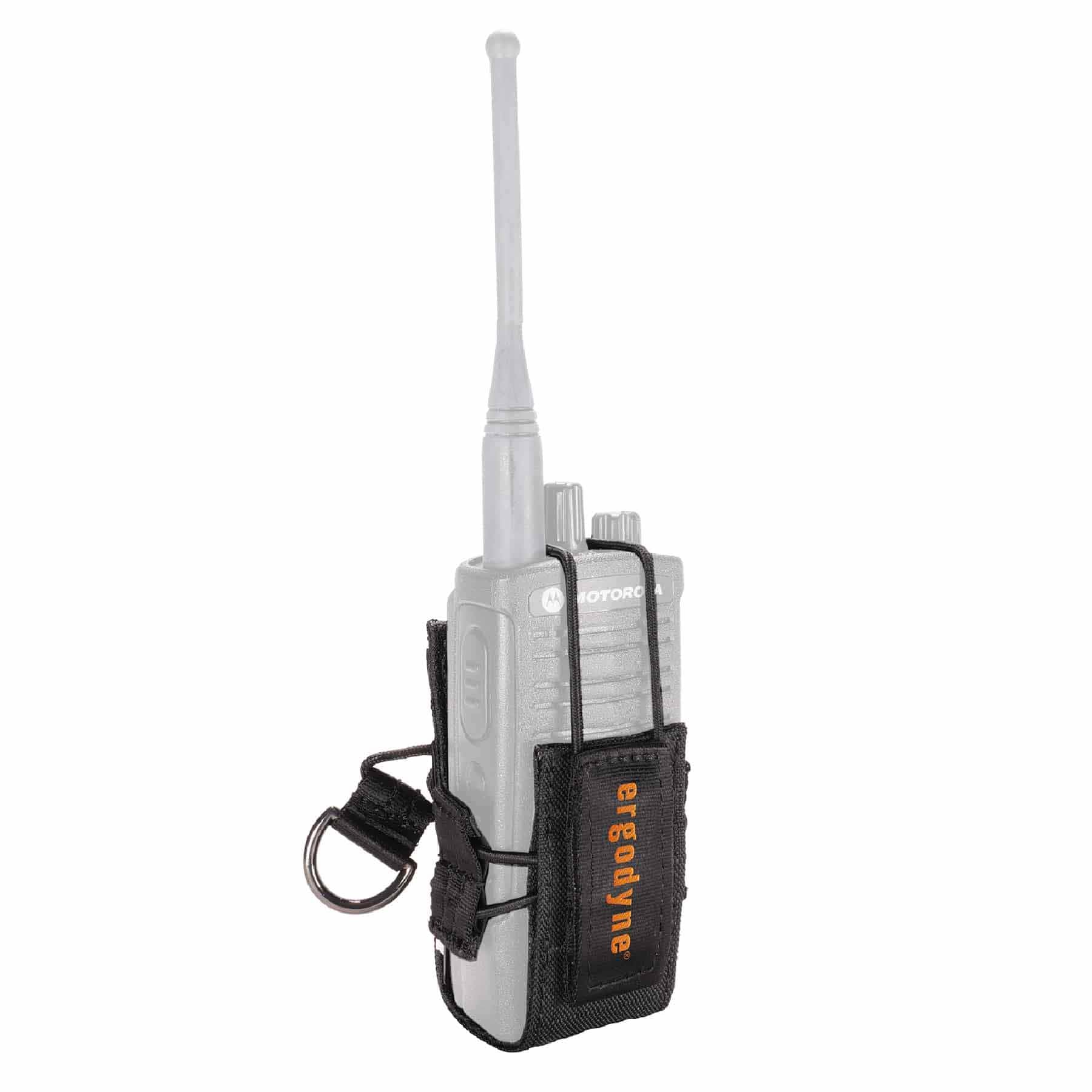 Ergodyne 19773 3772 L Black Radio Holster Trap - Moutools