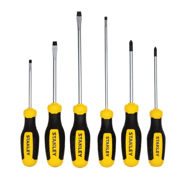 Stanley STHT60025 6 Piece Screwdriver Set - Moutools