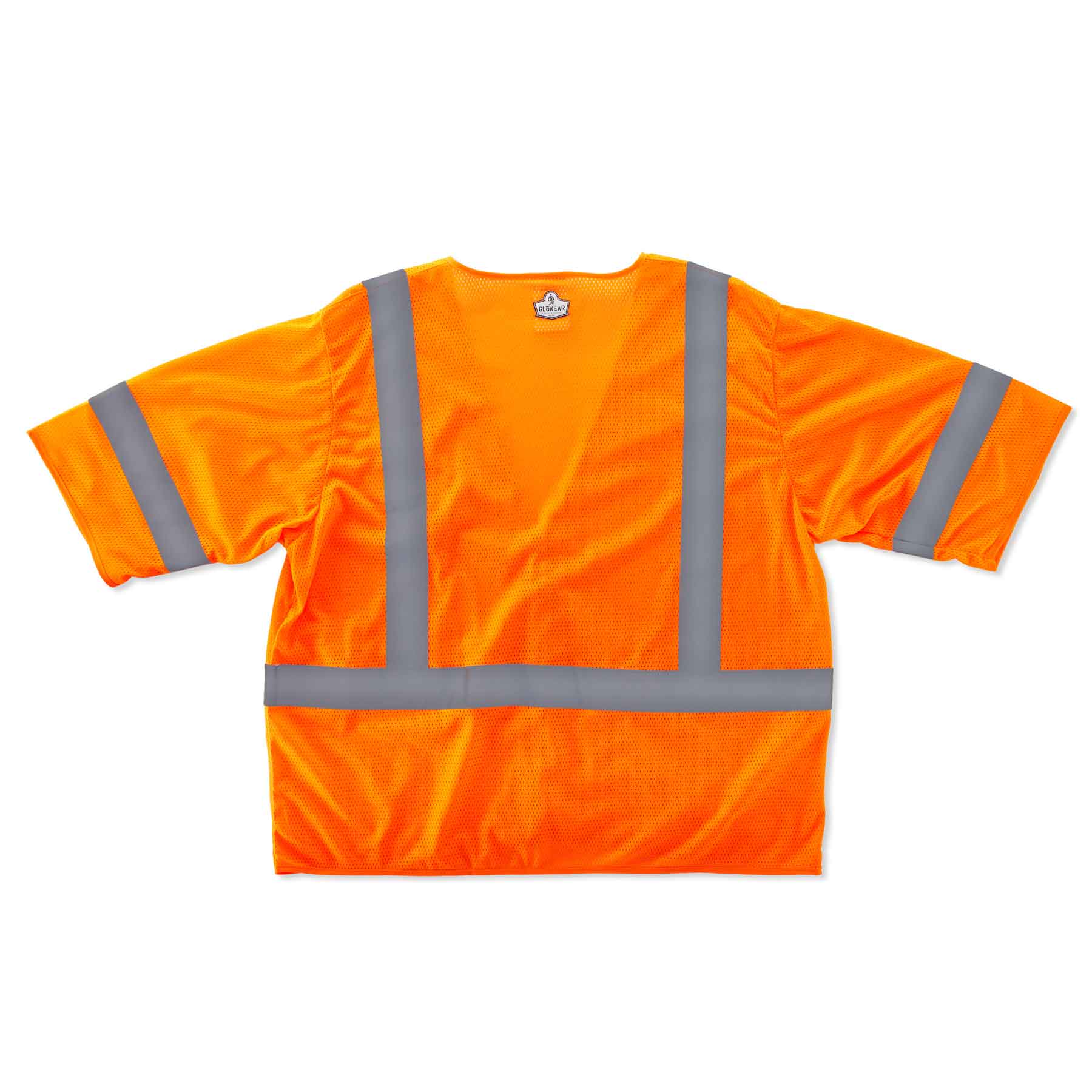Ergodyne 22015 GloWear 8310HL Type R Class 3 Economy Vest, Large/XL, HV Orange - Moutools