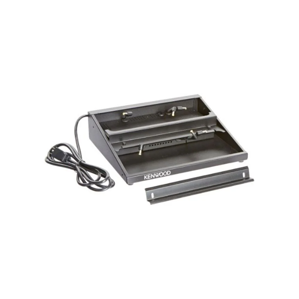Kenwood KMB-28AK Multi-Charger Tray for TK-2400,2402,3400,3402 and NX Series Radios. Holds up to Six KSC-35SK Charging Cups (not included) - Moutools
