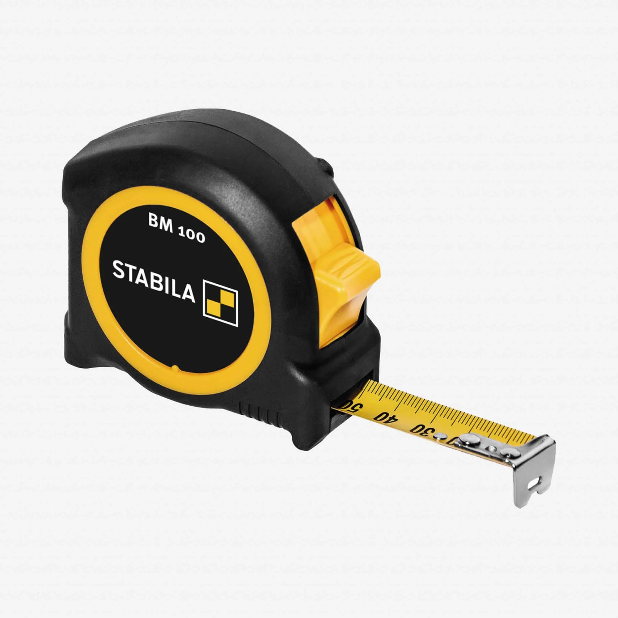 Stabila 30710 10' Pocket Tape BM 100 Imperial Scale, Lightweight - Moutools