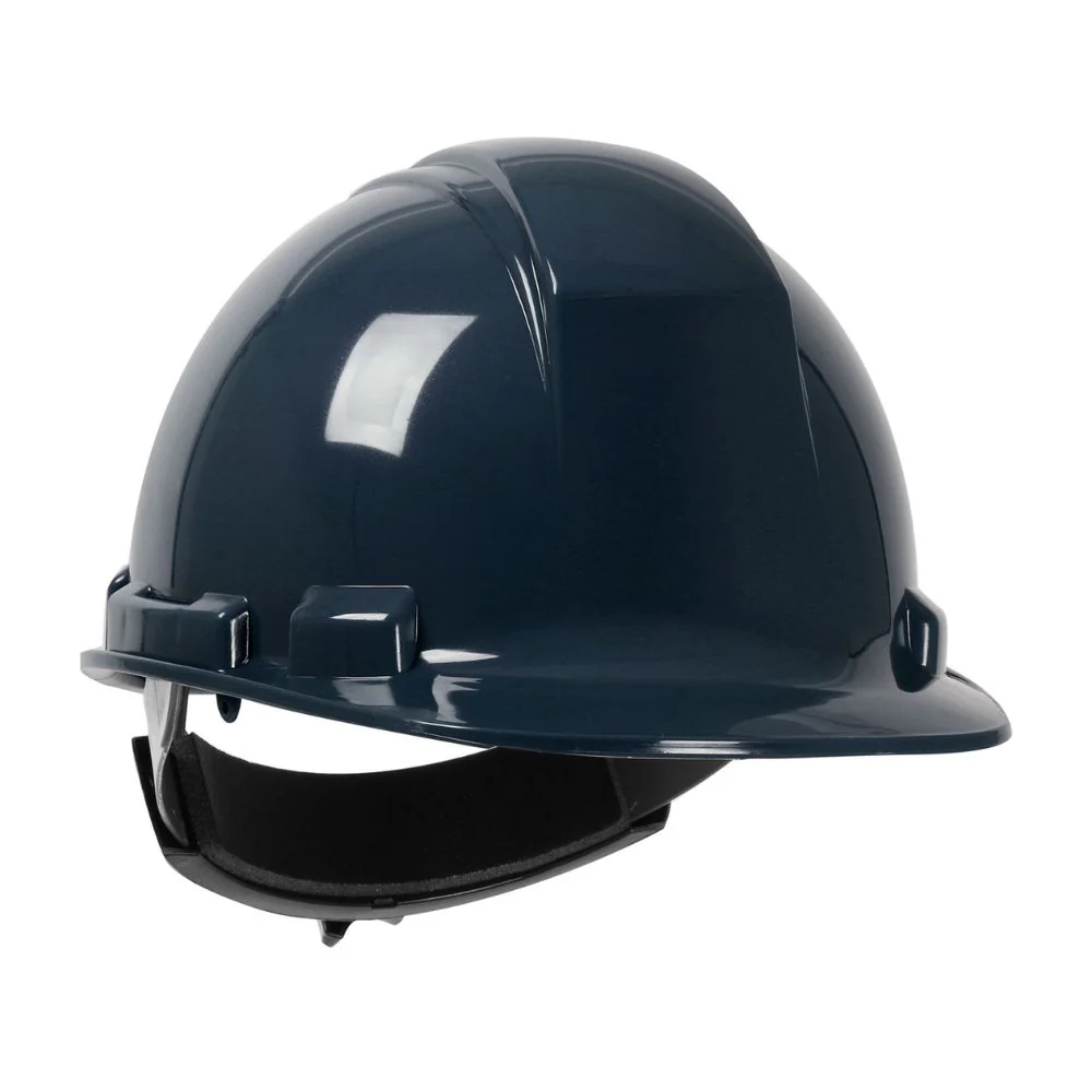 PIP 280-HP241R-08 Whistler Cap Style Hard Hat, HDPE Shell, 4-Point Textile Suspension, Ratchet Adjustment - Navy - Moutools