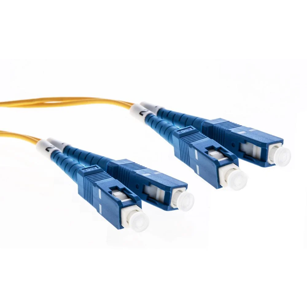 Cleerline 3DOS2SCSC02m-UPC Duplex Patch Cable, SC/UPC-SC/UPC, OS2, 3.0 mm Riser, 2 m / 6.6 ft - Moutools