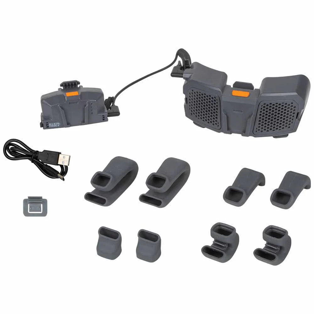 Klein 60155 Cooling Fan for Hard Hat and Safety Helmet - Moutools