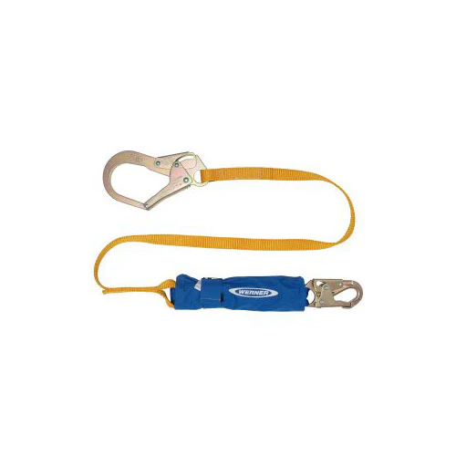 Werner C311200 6' DeCoil Single Leg Lanyard - Moutools