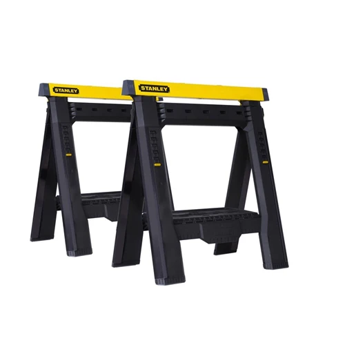 Stanley STST60626 Adjustable Sawhorse Twin Pack - Moutools