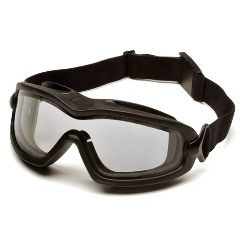 Pyramex GB6410SDT V2G-XP Eyewear Dual Clear AF Lens with Black Frame - Moutools