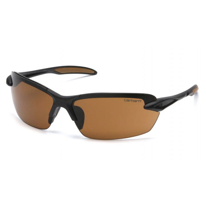 Pyramex CHB318DCC Spokane Safety Eyewear Black Frame/Sandstone Bronze Lens - Moutools