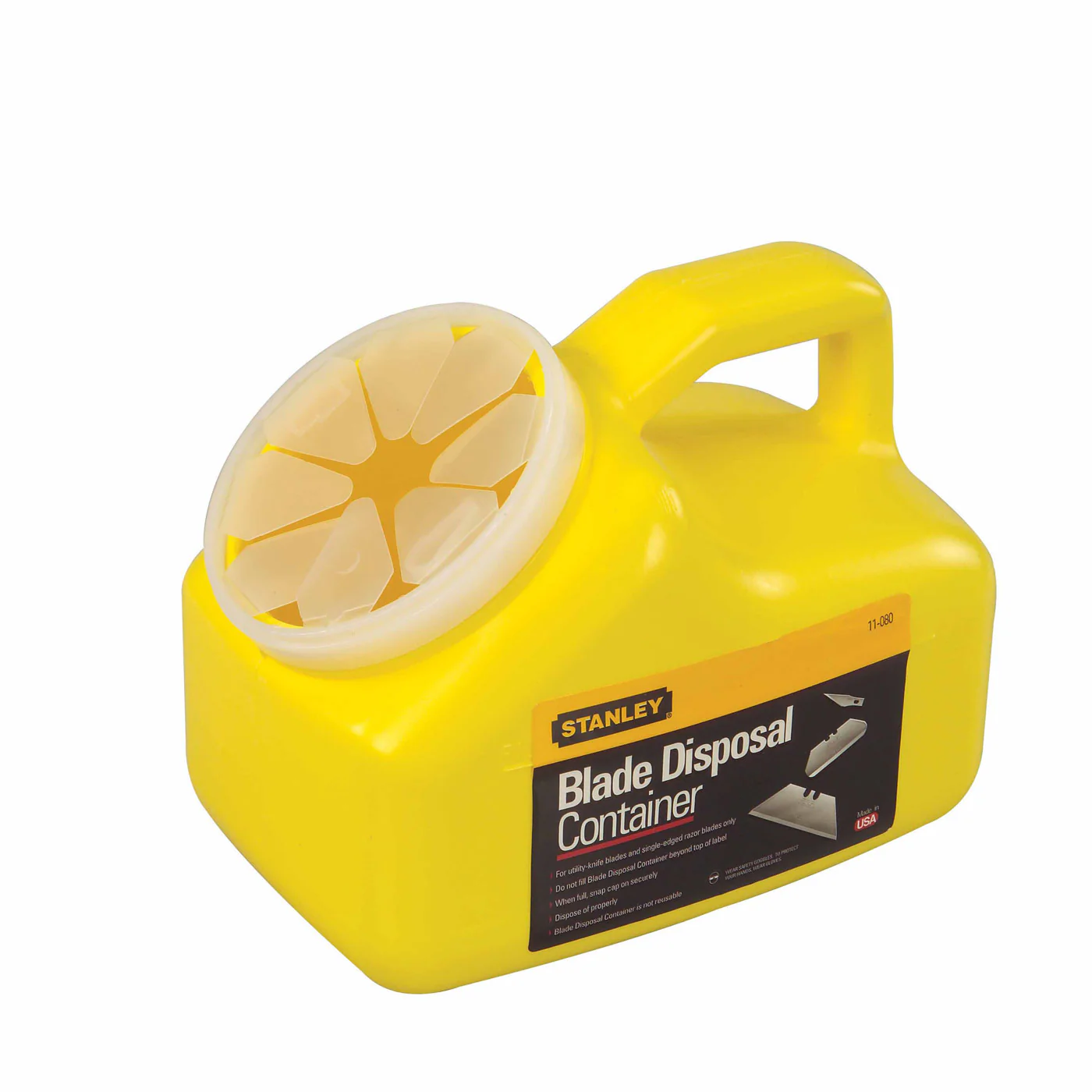 Stanley 11-080 Razor Blade Disposal Container - Moutools