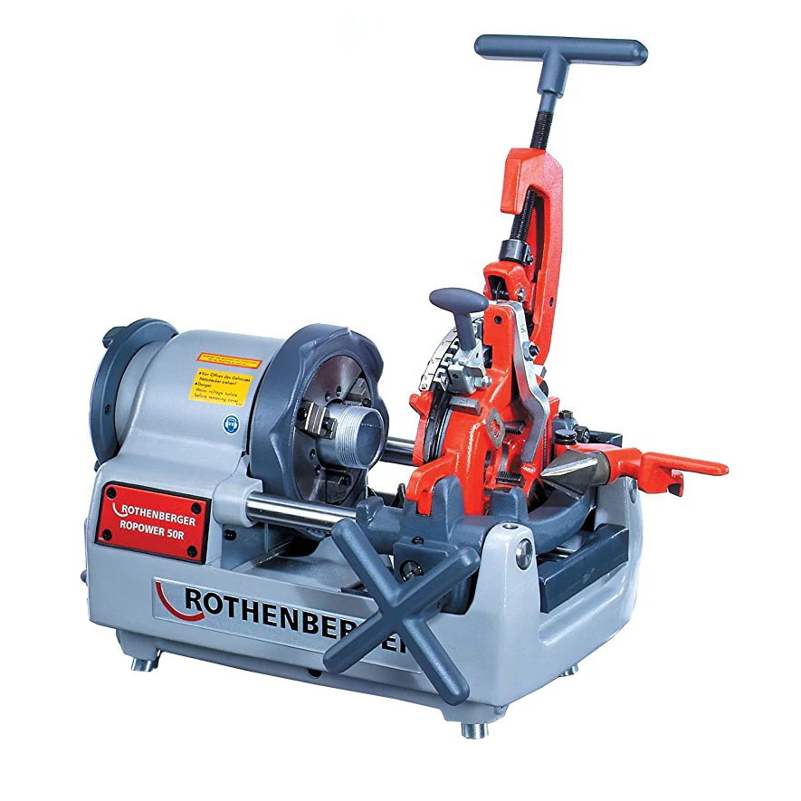 Rothenberger 63005 RoPower 50R Threading Machine 1/2 - 2 Inch Capacity - Moutools