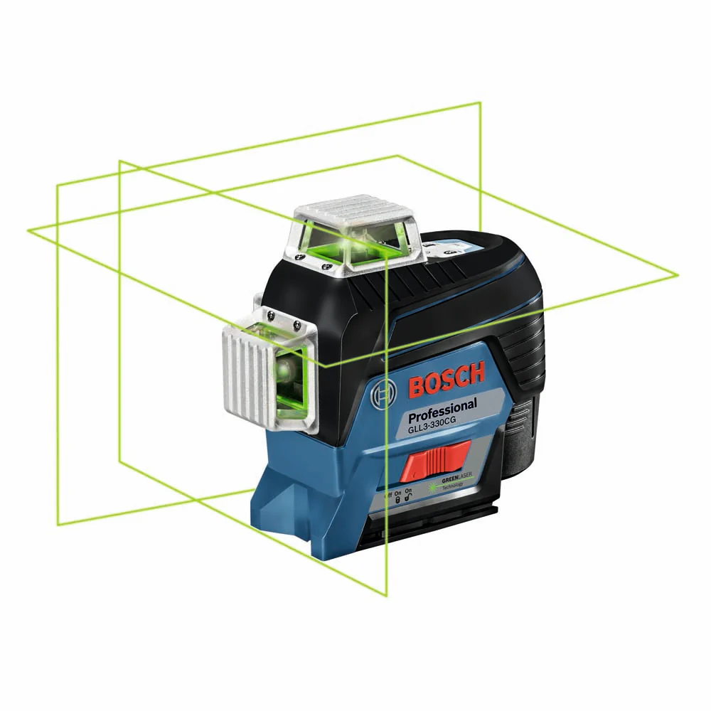 Bosch GLL3-330CG 360° Connected All-In-One Leveling & Alignment-Line Laser - Moutools