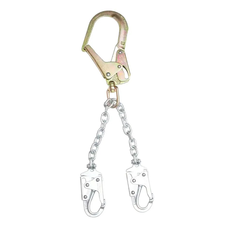 Werner C191204XB Rebar Positioning Lanyard (Chain, 2 Snaphooks, Rebar Hook) - 22