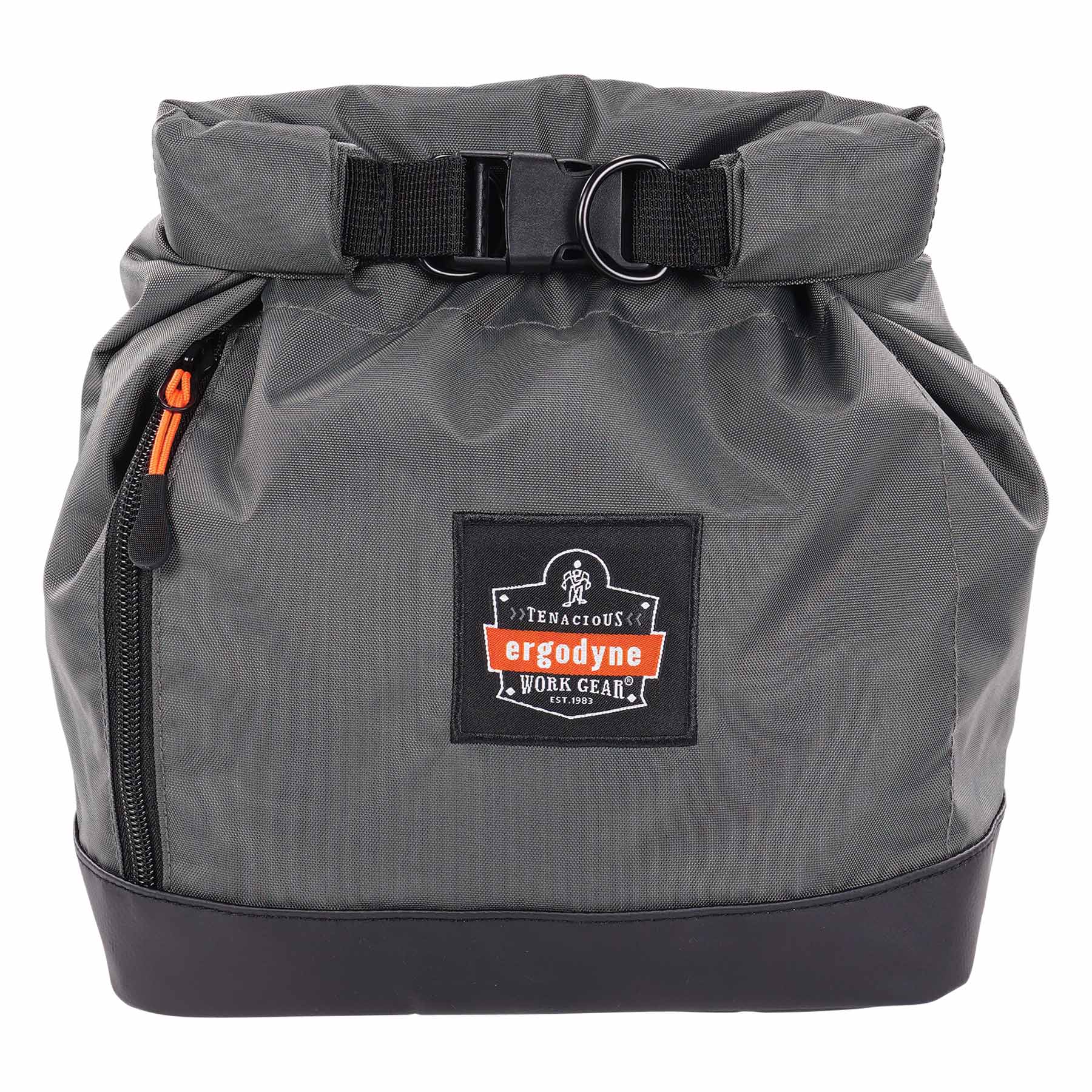Ergodyne 13186 5186  Gray Respirator Bag w/ Roll Top Closure - Moutools