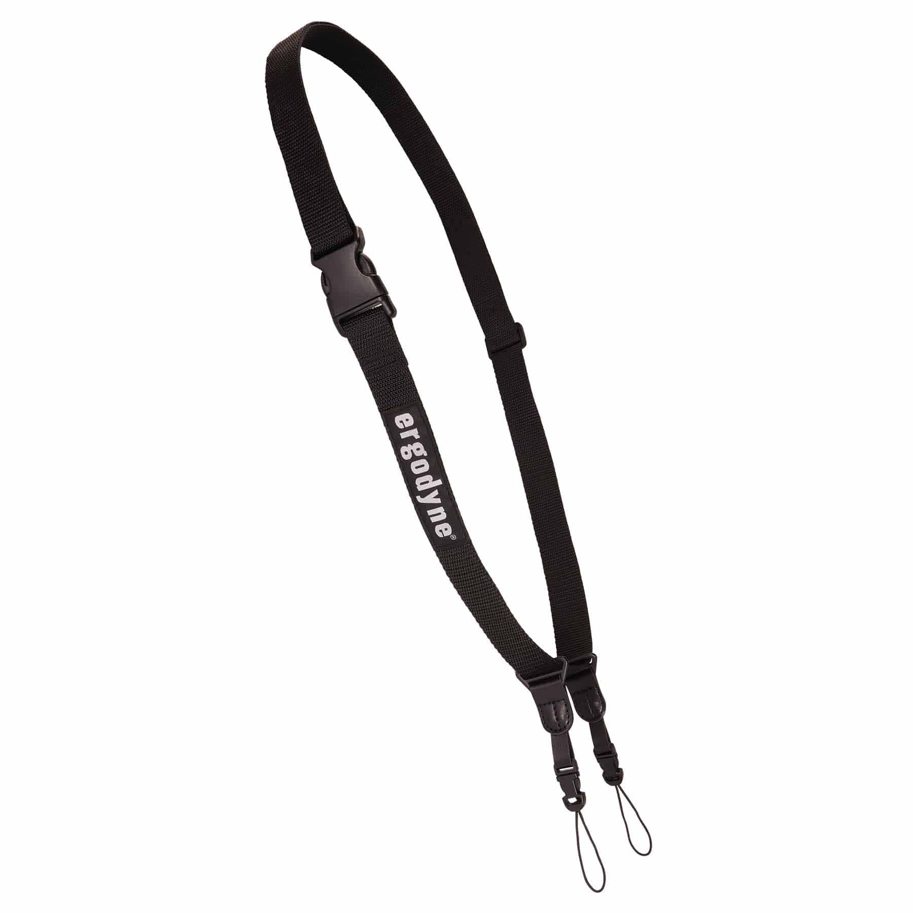 Ergodyne 19166 3134  Black Barcode Scanner Sling Lanyard - Moutools