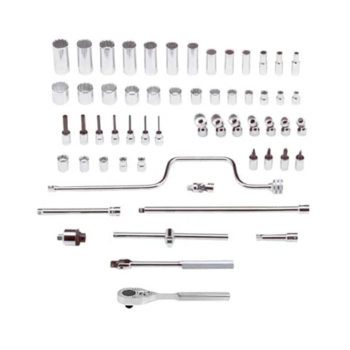 Proto J52142 3/8 Drive 58 Pc. Socket Set - 12 Point - Moutools