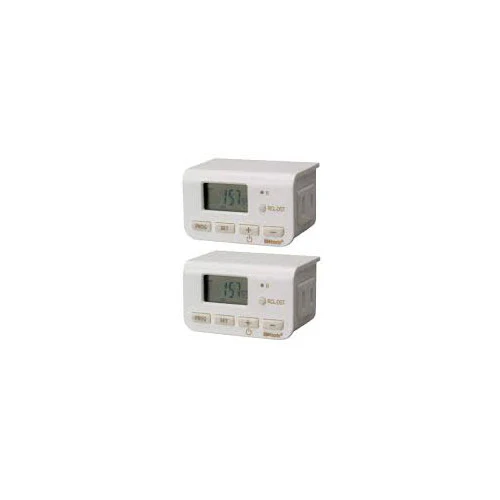 Woods 50007 50007WD Indoor 24-Hour Digital Plug-In Timer, 2 Pack, 1 Polarized Outlet, Ideal For - Moutools