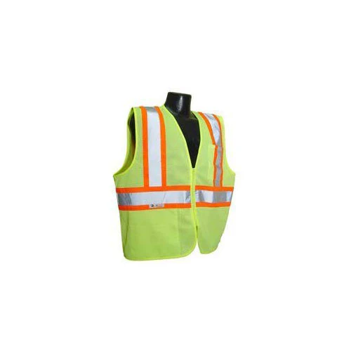 Radians SV22-2ZGM-3X SV22 Class 2 Safety Vest With  Contrast Green 3XL - Moutools