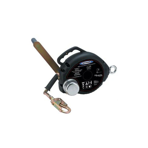 Werner T210100 T210100 100' 3-Way Retracting Lifeline w Rescue Capability - Moutools