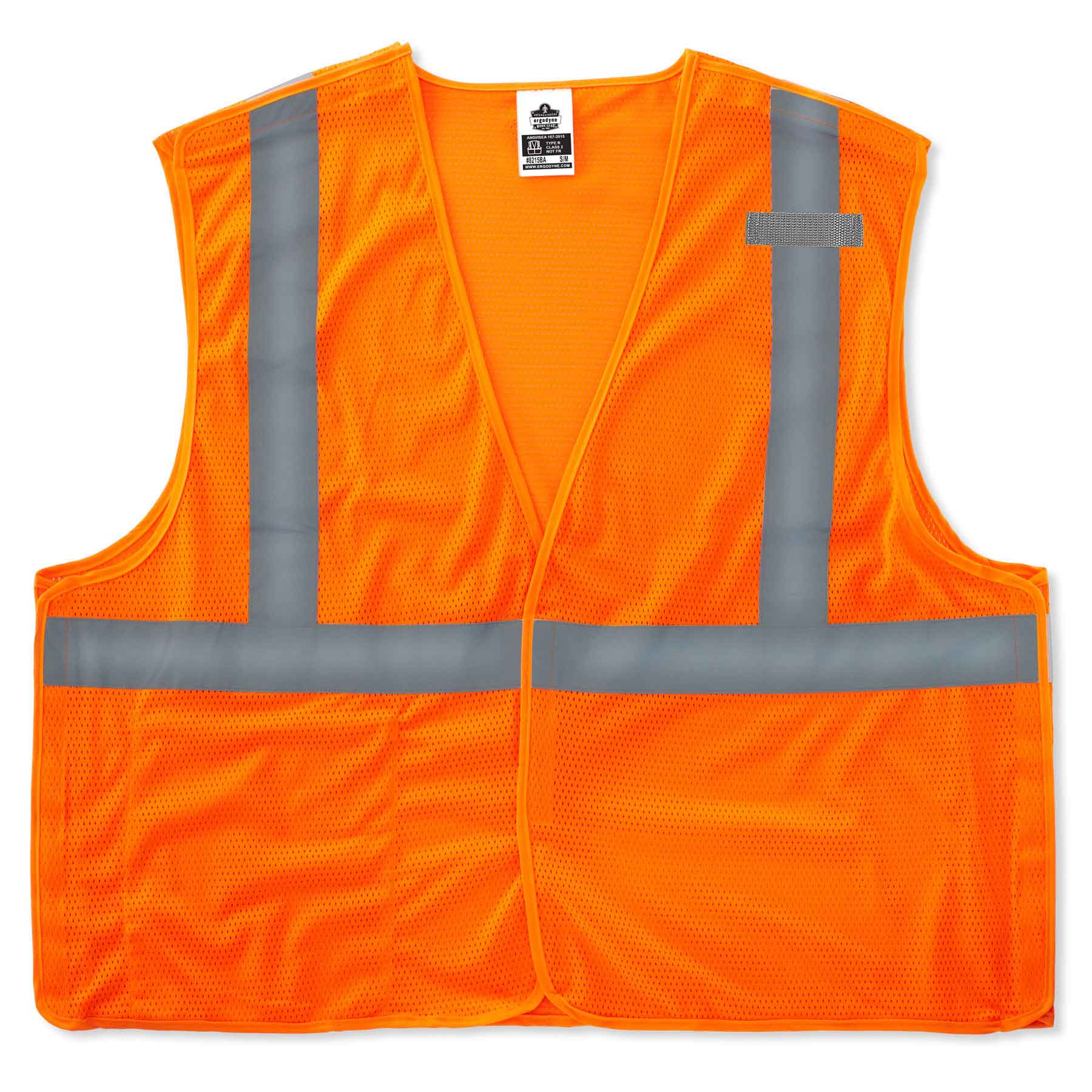 Ergodyne 21067 GloWear 8215BA Type R Class 2 Econo Breakaway Mesh Vest, 2XL/3XL, HV Orange - Moutools