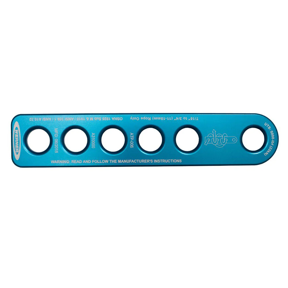 Werner A310000 A310000 Rope Termination Plate - Moutools