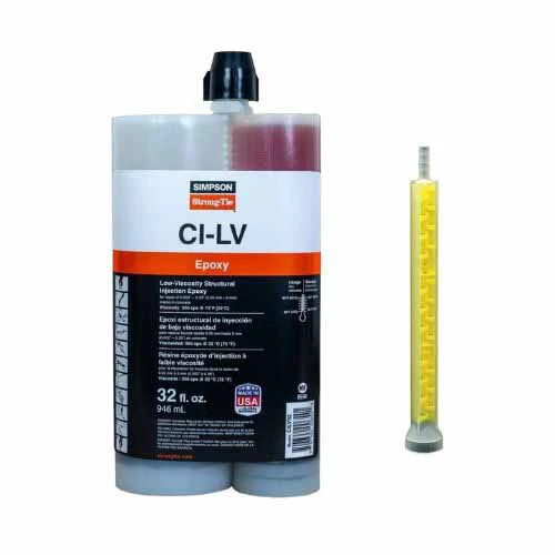 Simpson Strong-Tie CILV32 32oz Low Viscosity Epoxy - Moutools