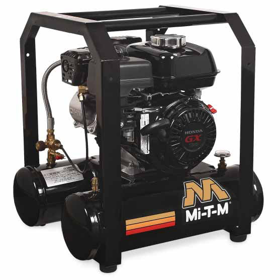 Mi-T-M AM1-HH04-05M 5-Gallon Single Stage Gasoline Air Compressor - Moutools