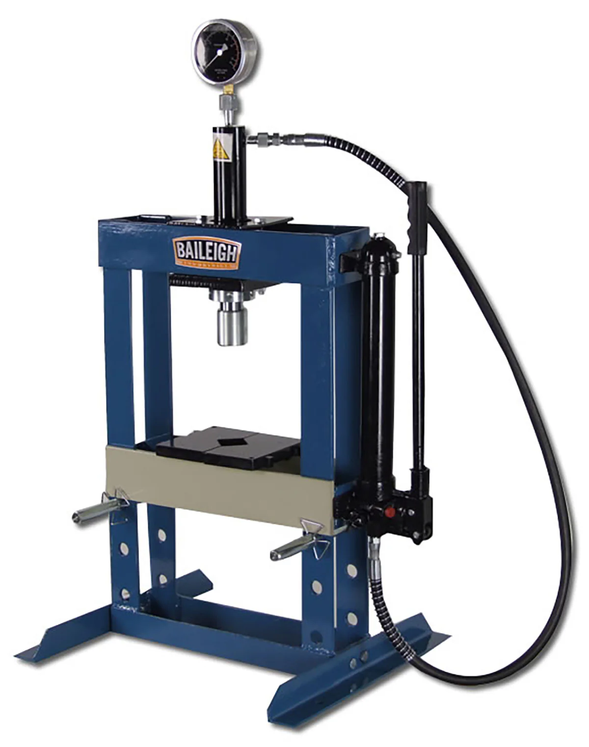 Baileigh Industrial BA9-1004779 Hydraulic Shop Press HSP-10H - Moutools
