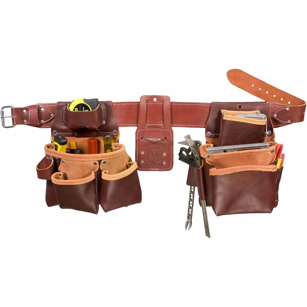 Occidental Leather 5080DBLH M Pro Framer Set with Double Outer Bag - Left Handed - Moutools