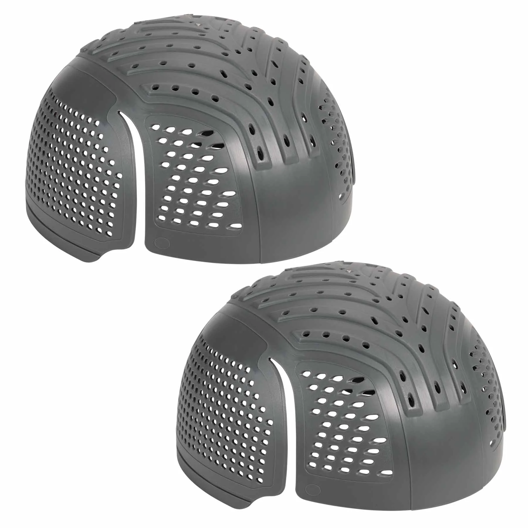 Ergodyne 23482 8945F(x) 2-pack Charcoal Universal Bump Cap Insert - Extra Venting - Moutools