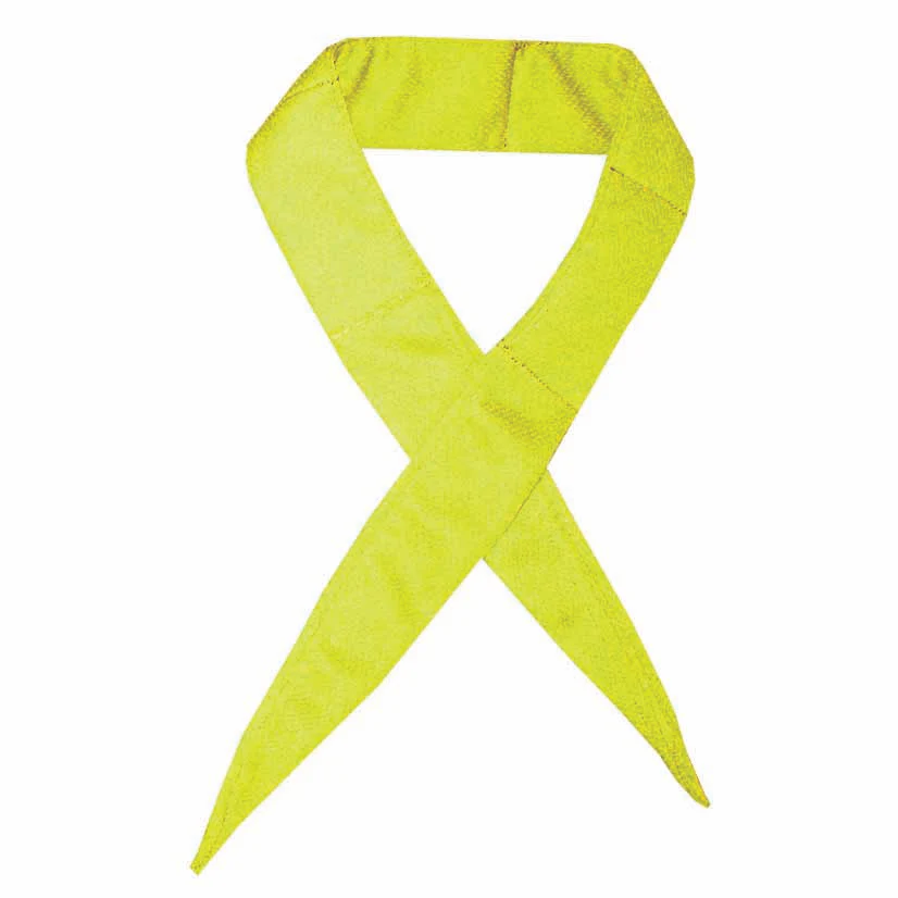 Techniche 6519-HV Hyperkewl Cooling Neck Band HiVis Lime - Moutools