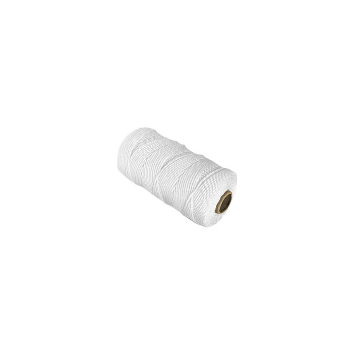 Continental Western 135126 (TSTW1100) #18 X 1100' Twisted White Mason Twine, 12 Units per Carton - Moutools
